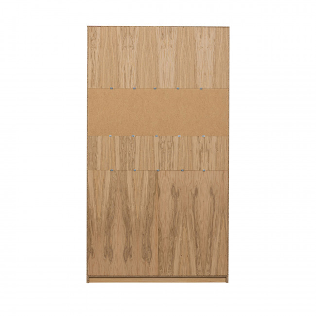 Modulair - Bibliothèque 2 portes en bois H199cm