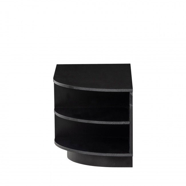 Finca - Meuble TV 2 tiroirs en bois L78cm