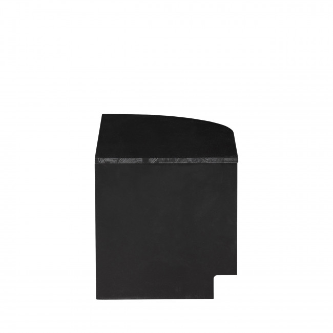 Finca - Meuble TV 2 tiroirs en bois L78cm