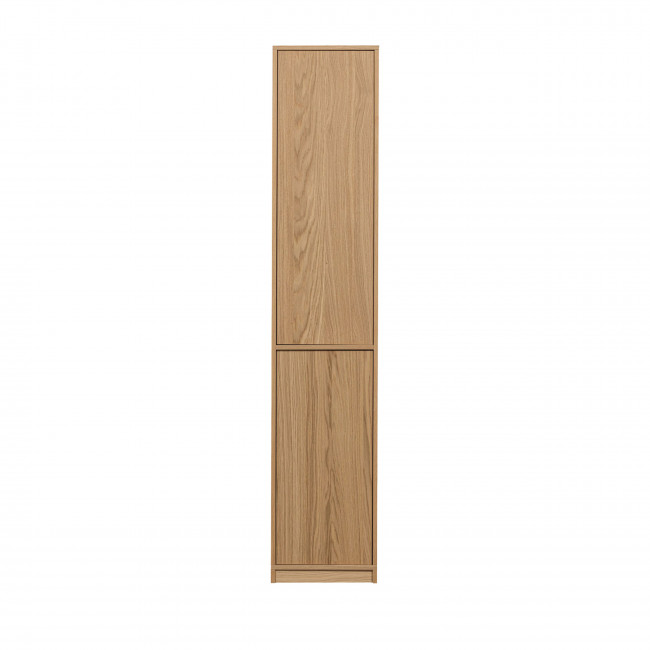 Modulair - Colonne de rangement 2 portes en bois H199cm
