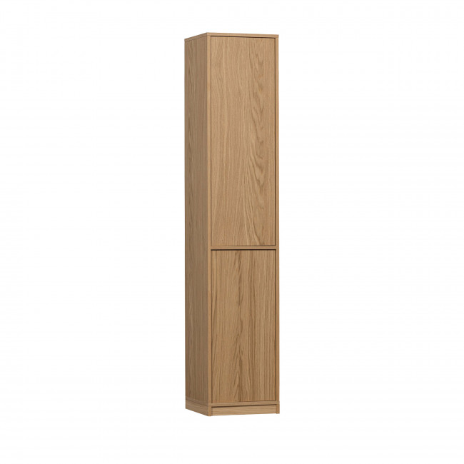 Modulair - Colonne de rangement 2 portes en bois H199cm
