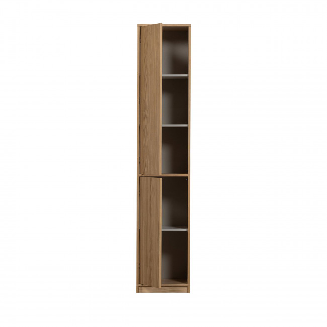 Modulair - Colonne de rangement 2 portes en bois H199cm