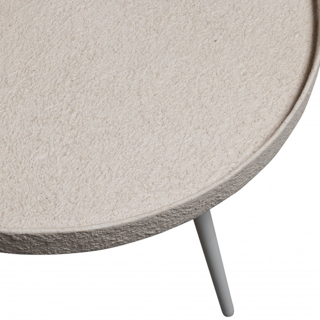 Bounds - Table basse ronde en métal ø76cm