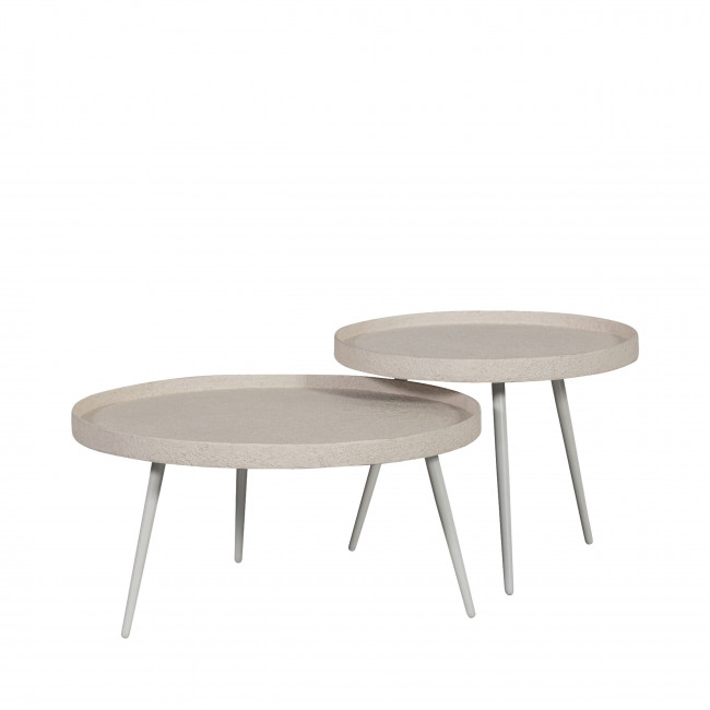 Bounds - Table basse ronde en métal ø58cm