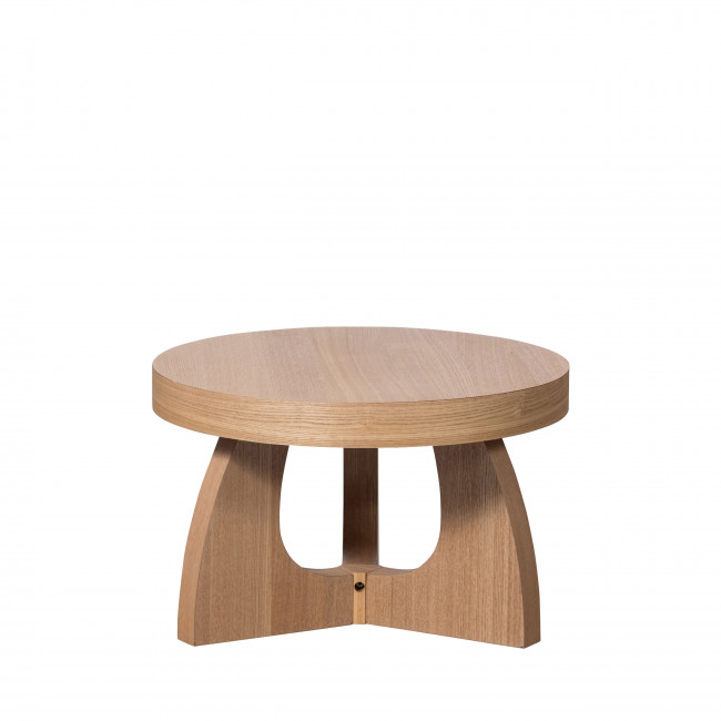 Tala - Table basse ronde en bois ø55cm
