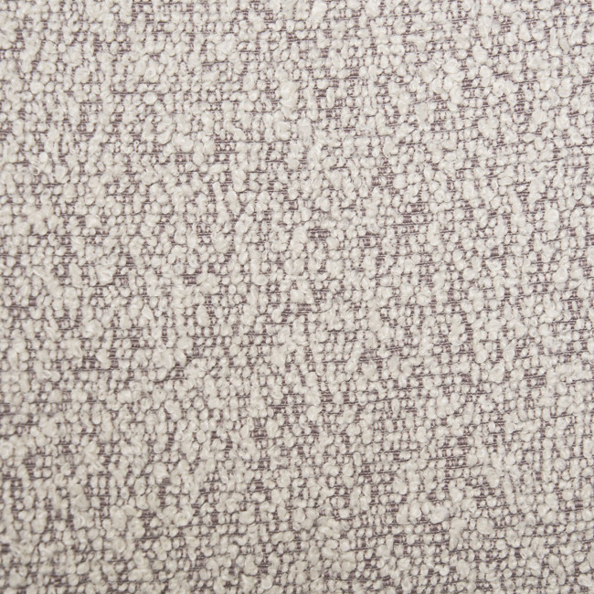 Mira - Lot de 2 chaises en tissu bouclette et métal