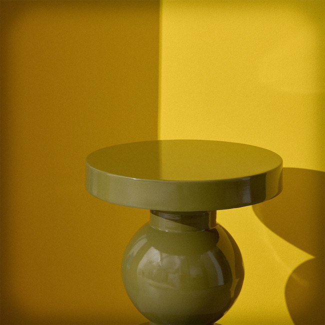 Lena - Table d'appoint ronde en aluminium ø32,5cm