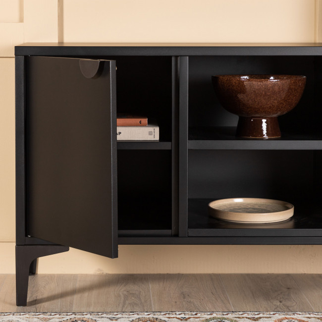 Piring - Meuble TV en métal L120cm