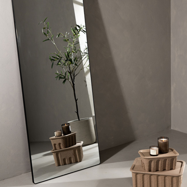 Sarasota - Miroir arche en métal 193x66cm