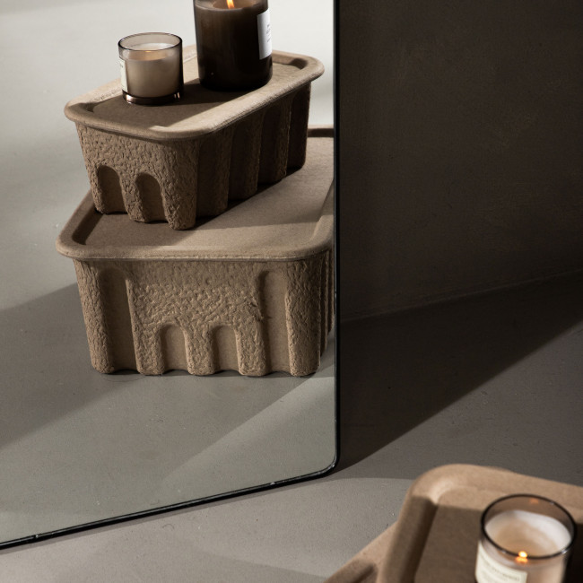 Sarasota - Miroir arche en métal 193x66cm