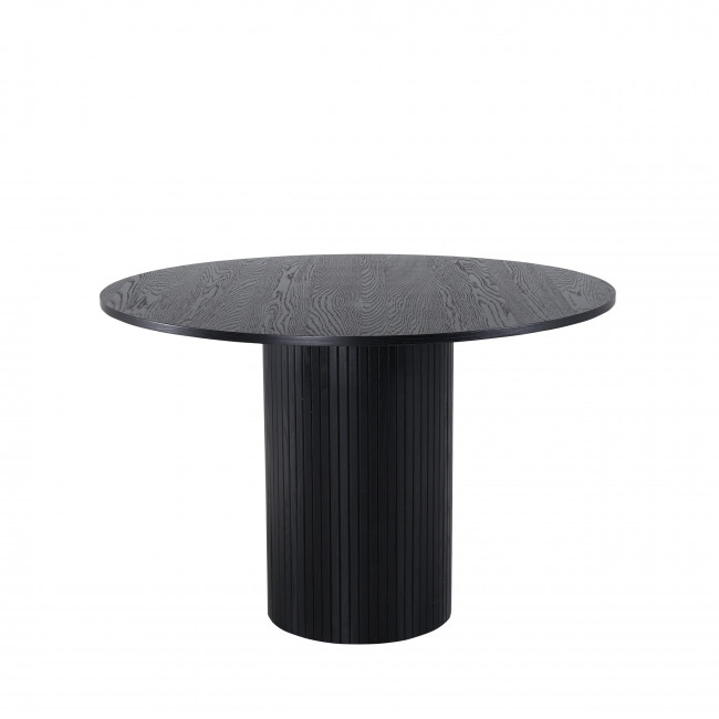 Bianca - Table à manger 4 personnes ronde en bois
