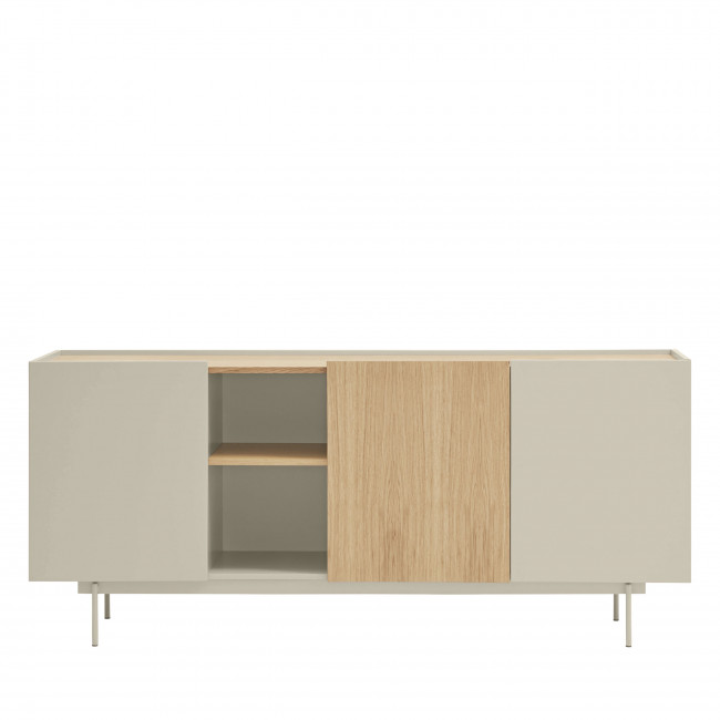 Otto - Buffet 3 portes, 3 tiroirs en bois L180cm