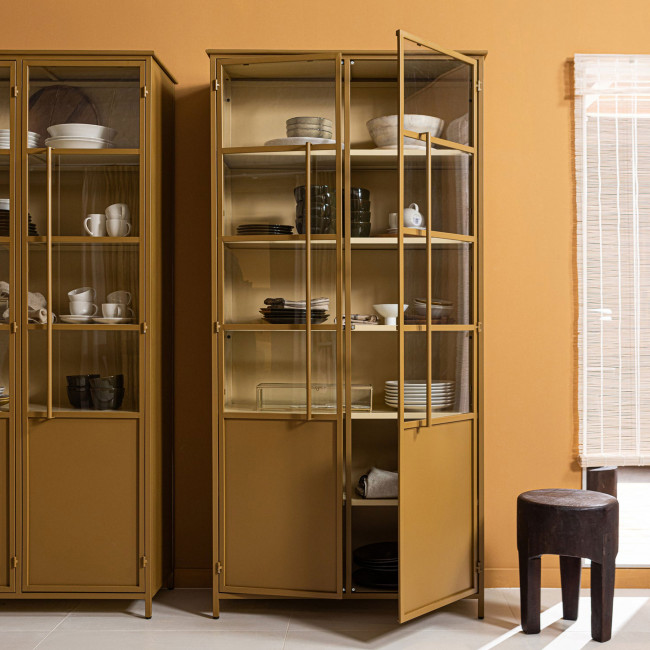 Exhibit XL - Vitrine 2 portes en métal H200cm