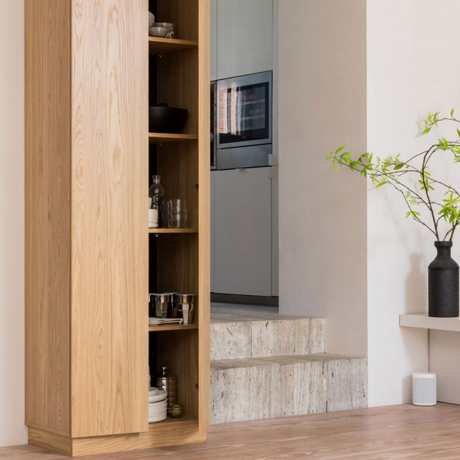 Zuma - Armoire 2 portes en bois H210cm