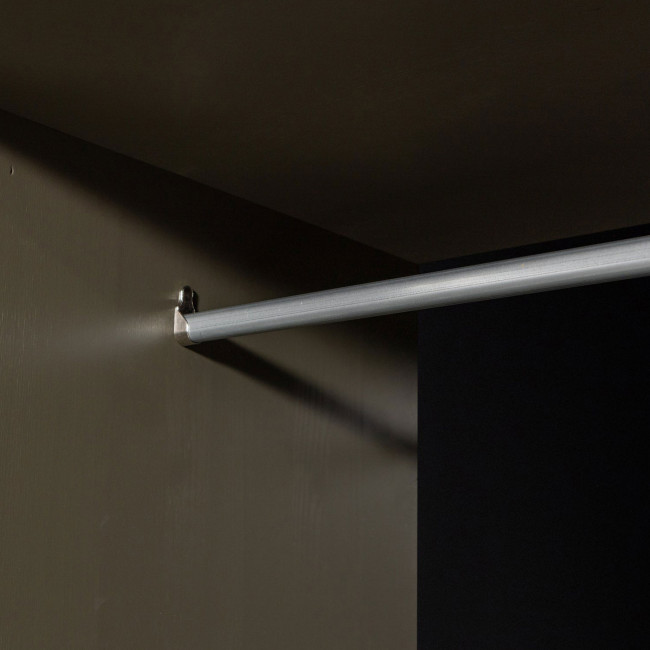 Alfie - Armoire 6 portes 1 tiroir en bois H210cm