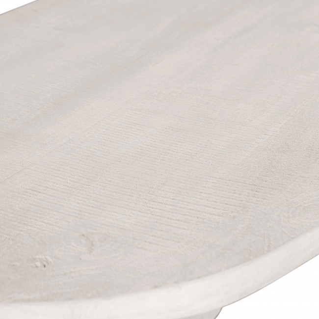 Seam - Table basse ovale en bois 110x60cm