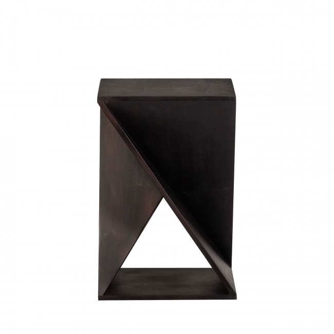 Ikem - Table d'appoint carrée en bois 41x41cm