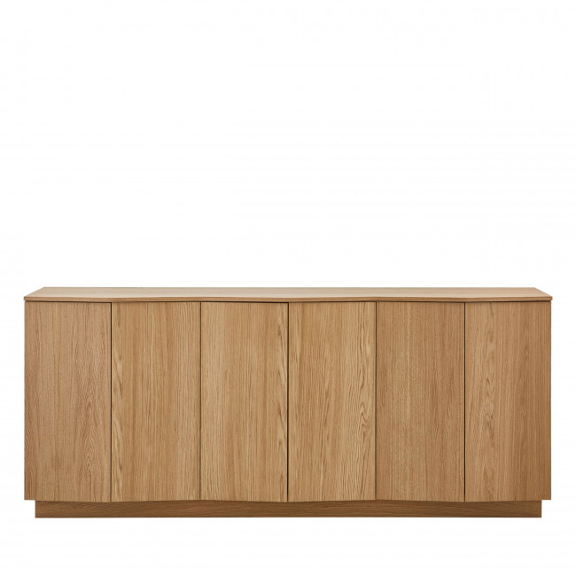 Zuma - Buffet 6 portes en bois L200cm