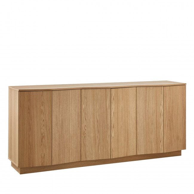 Zuma - Buffet 6 portes en bois L200cm