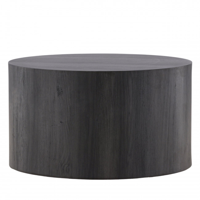 York - Table basse ronde effet marbre ø80cm