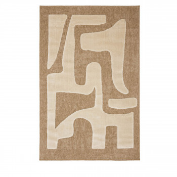 Aura - Tapis bohème à motif abstrait