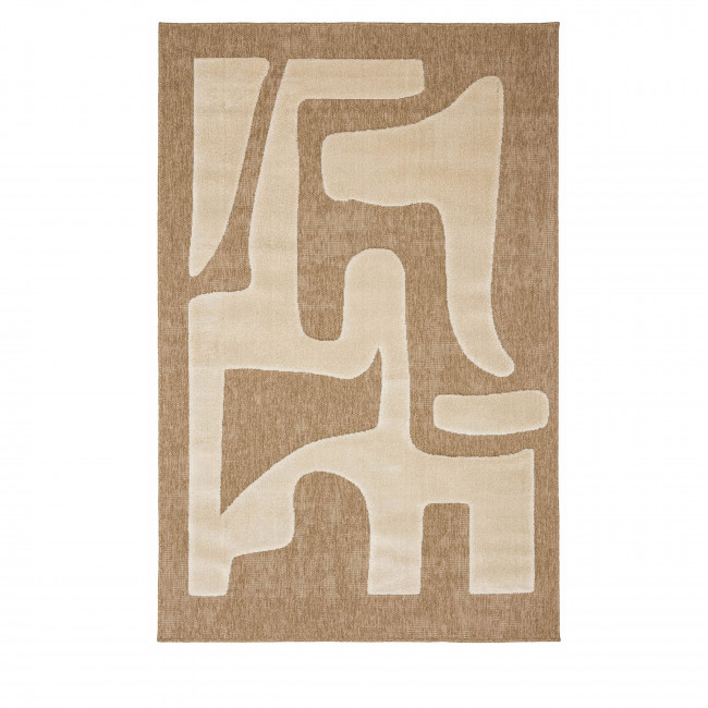 Aura - Tapis bohème à motif abstrait