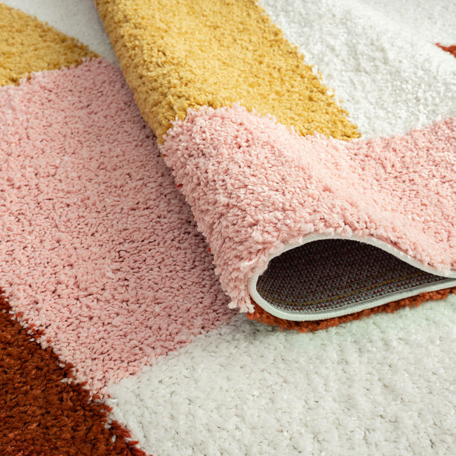 Lumo - Tapis contemporain à motif géométrique