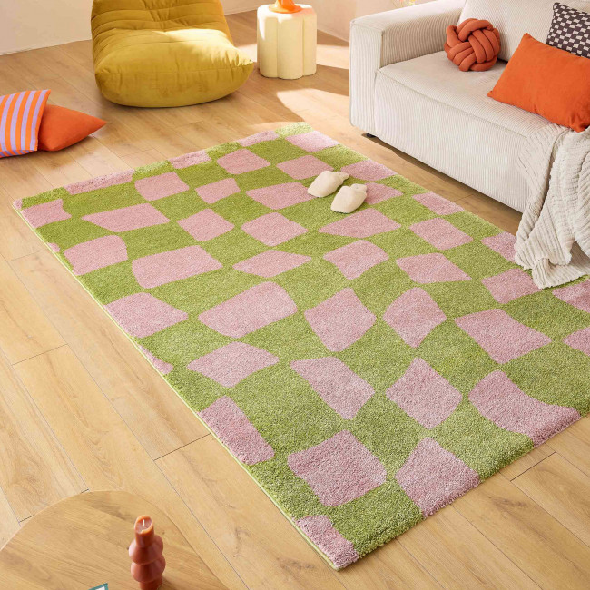 Retro - Tapis damiers