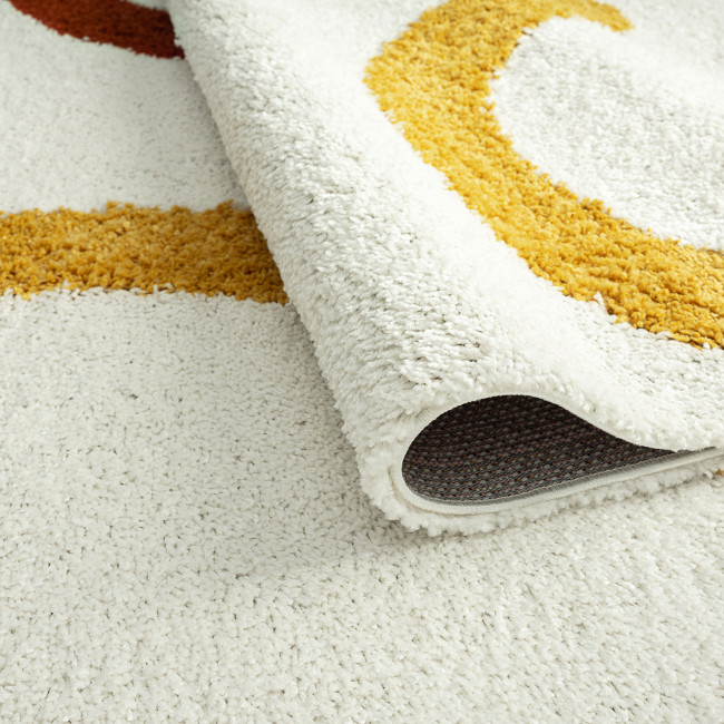 Popy - Tapis contemporain aux formes géométriques