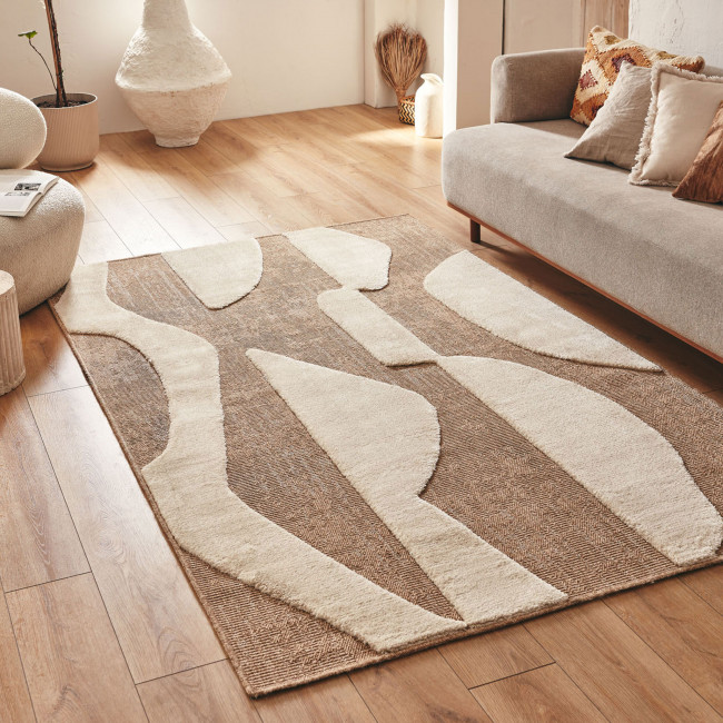 Neon - Tapis bohème à motif géométrique