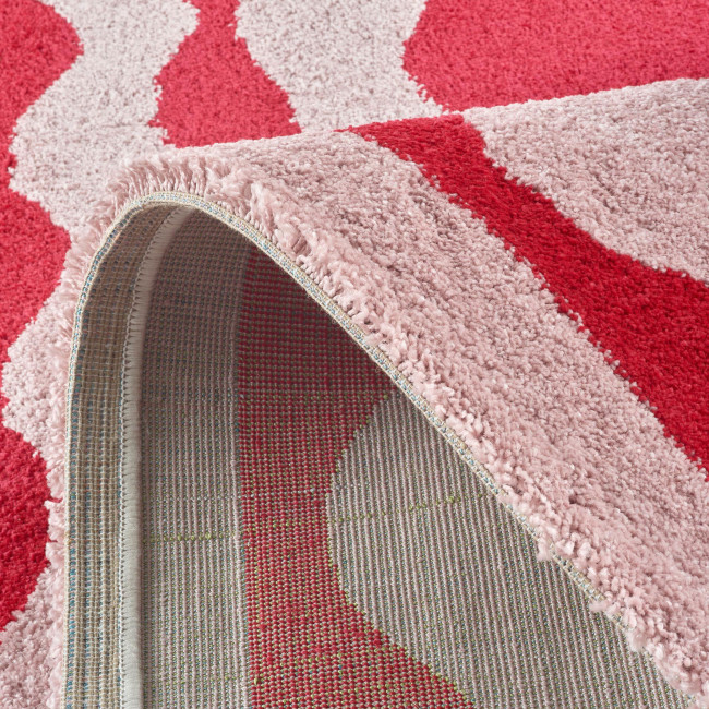 Groove - Tapis vintage à motif festonné