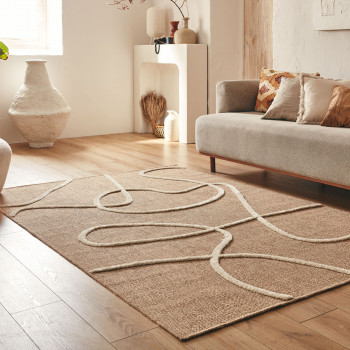Echo - Tapis bohème à motif organique