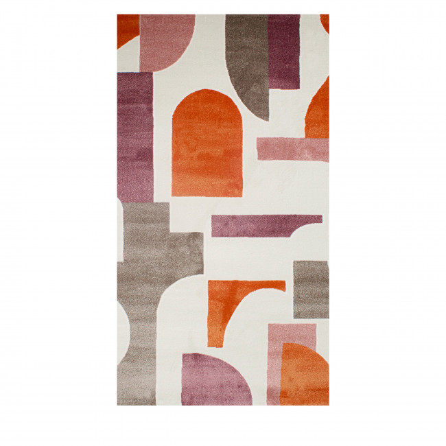 Zenith - Tapis contemporain à motif géométrique