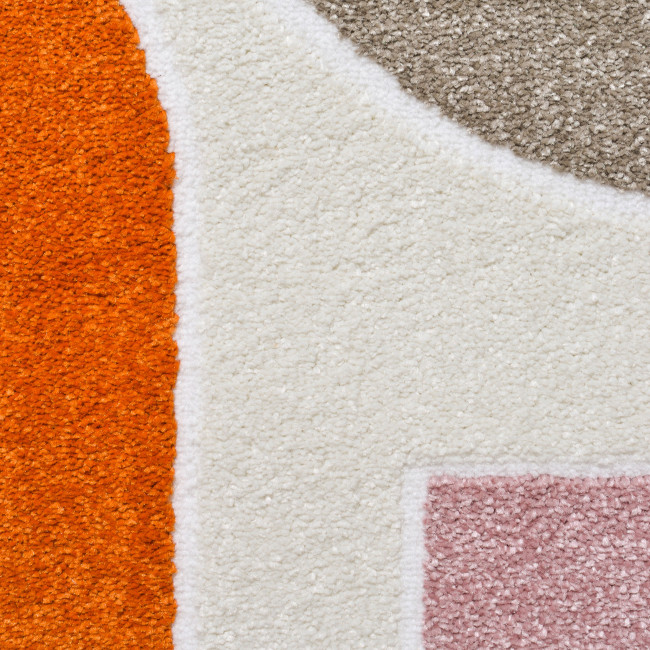 Zenith - Tapis contemporain à motif géométrique