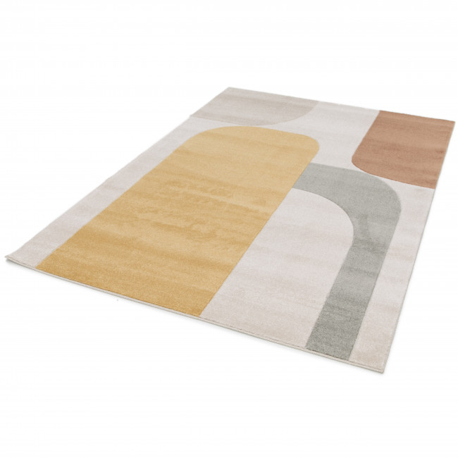 Lorma - Tapis contemporain à motif géométrique