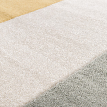 Lorma - Tapis contemporain à motif géométrique