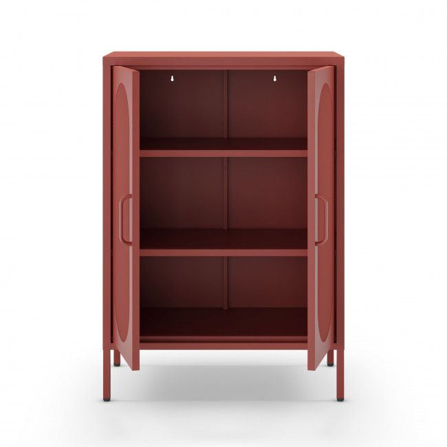 Zio - Buffet 2 portes en métal H100cm