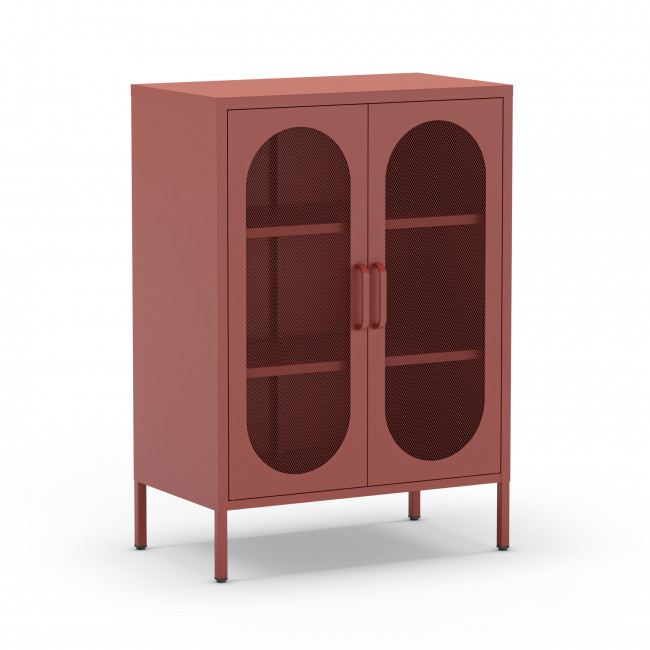 Zio - Buffet 2 portes en métal H100cm