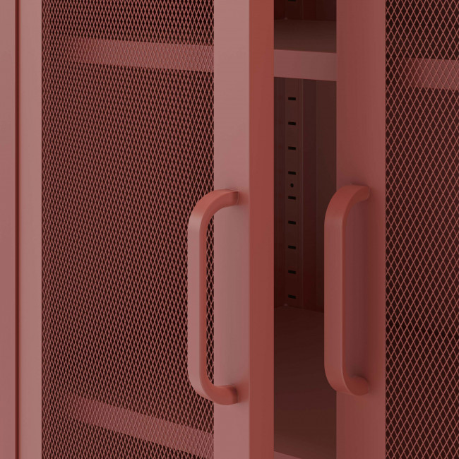 Zio - Buffet 2 portes en métal H100cm