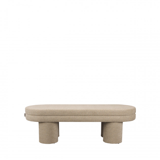 Fern - Banc arrondi en tissu L110cm