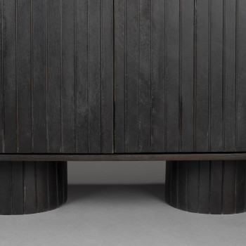 Kenji - Buffet 2 portes en bois L110cm