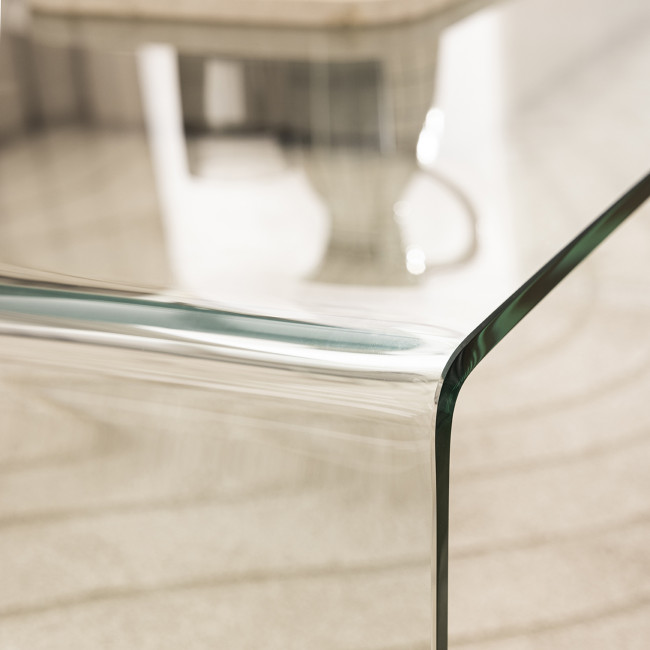 Nido - Table basse en verre L110cm