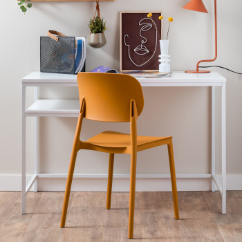 Cheer - Lot de 2 chaises en plastique