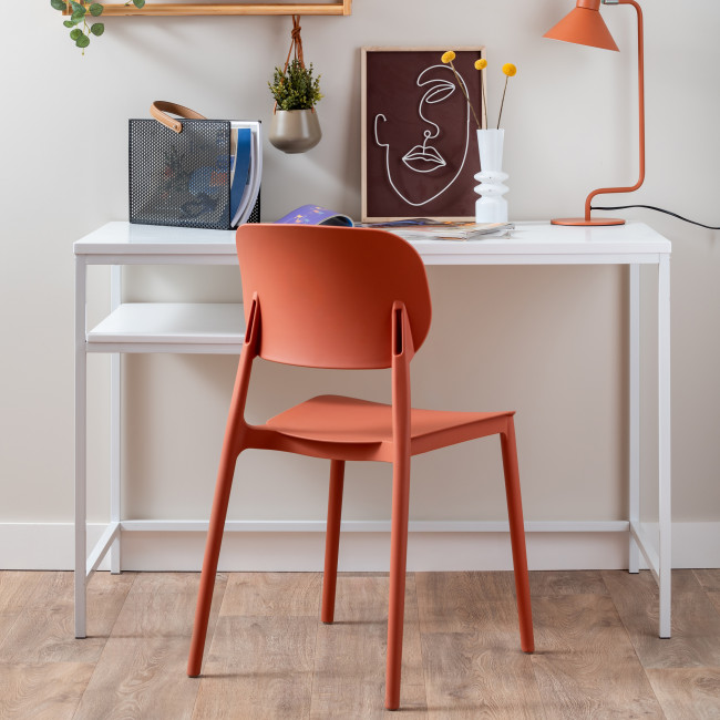 Cheer - Lot de 2 chaises en plastique