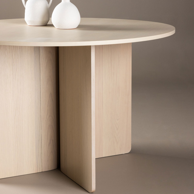 Tyreso - Table à manger 4 personnes ronde en bois ø120cm