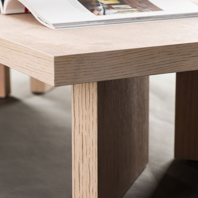 Bassholmen - Table basse en bois 80x140cm