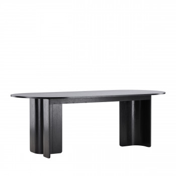 Tyreso - Table à manger 10 personnes ovale en bois