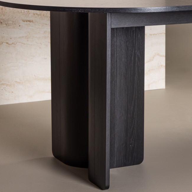 Tyreso - Table à manger 10 personnes ovale en bois