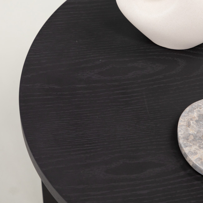 Salto - Table basse ronde en bois ø85cm