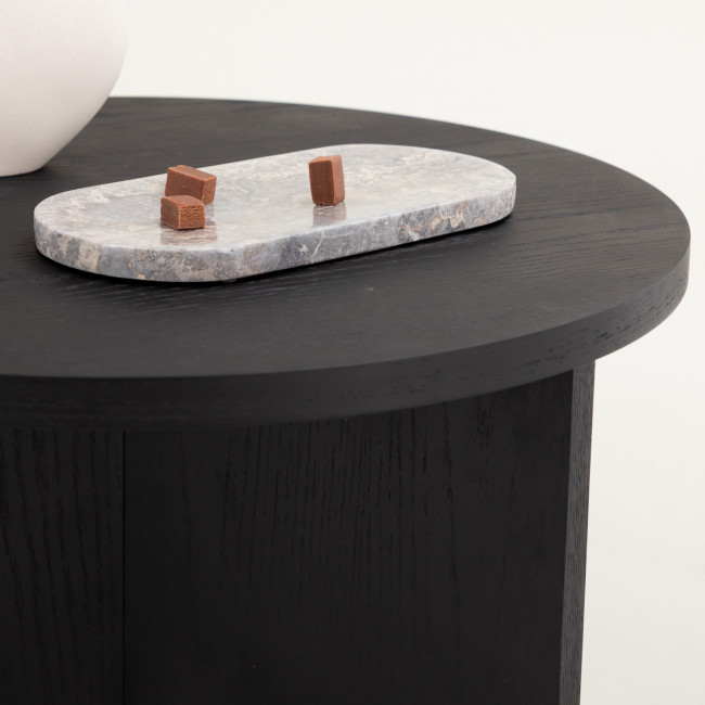 Salto - Table basse ronde en bois ø85cm